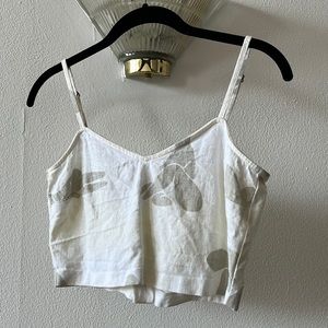 Rare Paloma Wool Women Figure Print Crop Top